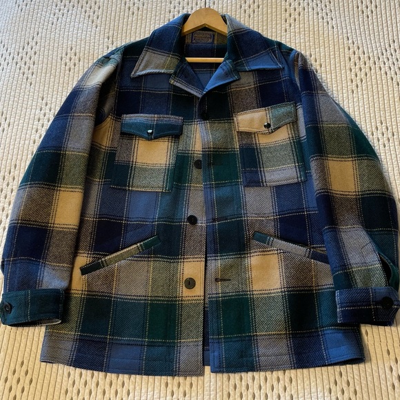 Pendleton Jackets & Coats Vintage Pendleton Mens Plaid Jacket M Poshmark